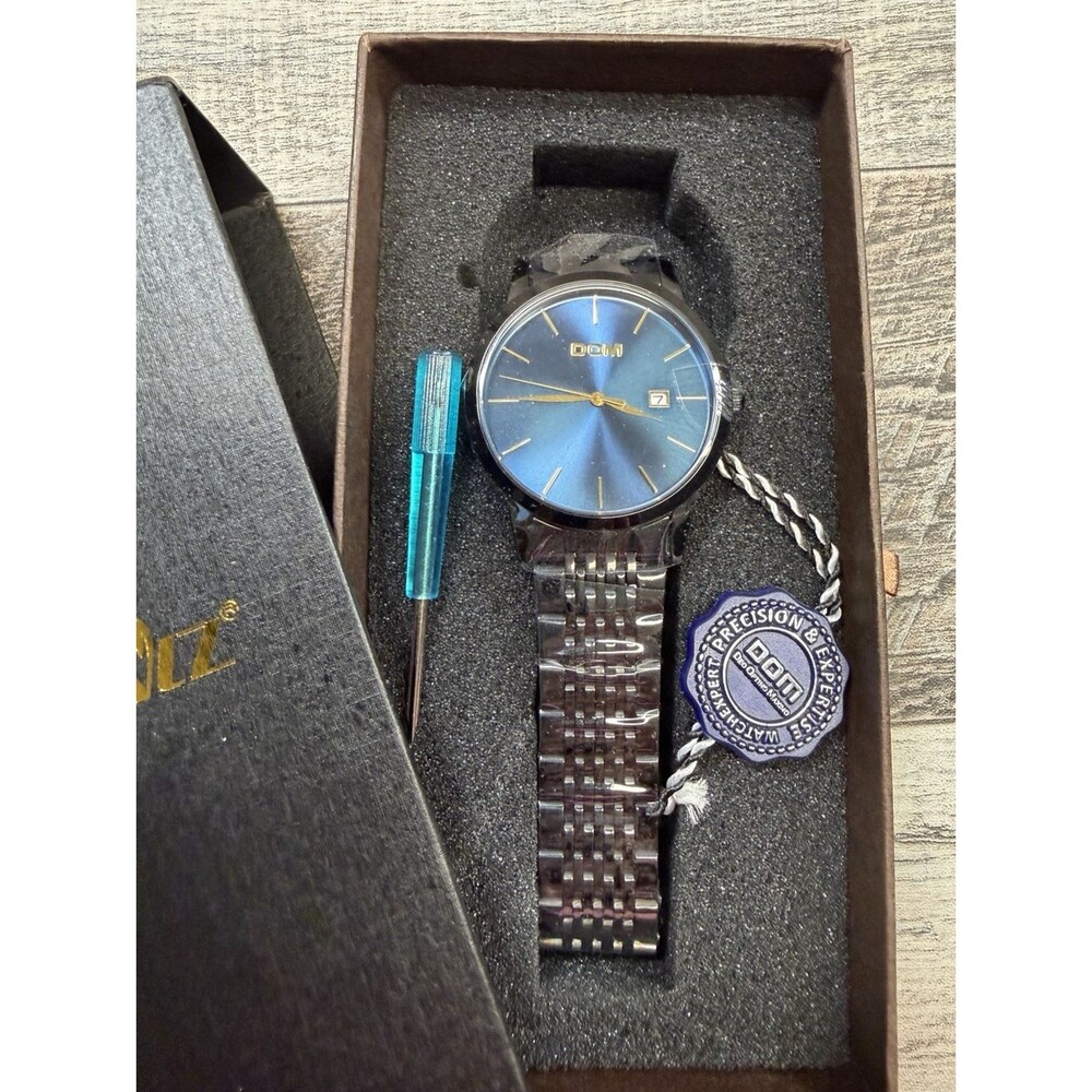 Men's Luxury Watches Ultra Thin Wrist Watch for Men  Waterproof Analog, Date